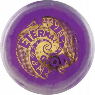 Discgolf disc DISCMANIA Midrange Driver S-LINE MD4 ETERNAL VOID Purple/Silver 5/4/0/3 | Discmania