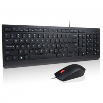 Lenovo Essential Wired Keyboard and Mouse Combo AI Nordic | Lenovo