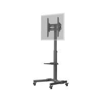 Goobay 59507 TV Presentation Stand Basic (Size L), Black Goobay 59507 TV Presentation Stand Basic (Size L), Black