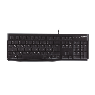 LOGITECH K120 Corded Keyboard black USB (US) | Logitech LOGITECH K120 Corded Keyboard black USB (US) | Logitech