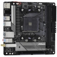 ASRock A520M-ITX/AC | Processor family AMD | Processor socket AM4 | DDR4 | Supported hard disk drive interfaces SATA, M.2 | Numb