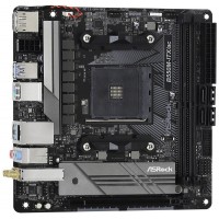 ASRock B550M-ITX/AC | Processor family AMD | Processor socket AM4 | DDR4 | Supported hard disk drive interfaces SATA, M.2 | Numb