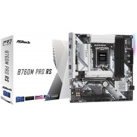 ASRock B760M PRO RS | Processor family Intel | Processor socket LGA1700 | DDR5 | Supported hard disk drive interfaces SATA, M.2 