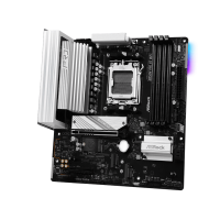 ASRock B850M PRO RS WIFI | Processor family AMD | Processor socket AM5 | DDR5 | Supported hard disk drive interfaces SATA, M.2 |