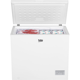 Beko CF200EWN Freezer, E, Larder, Height 84.5cm, Capacity 198L, White | BEKO