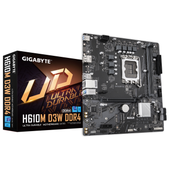 GIGABYTE H610M D3W DDR4 (rev. 1.0) GIGABYTE H610M D3W DDR4 (rev. 1.0)