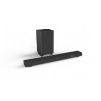 Sharp HT-SBW55121(SL) Q 5.1.2 Dolby Atmos/ DTS:X Soundbar with Wireless Subwoofer, Silver | Sharp