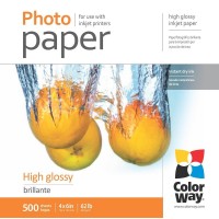 ColorWay High Glossy Photo Paper, 230g/m, 10x15, 500pcs.