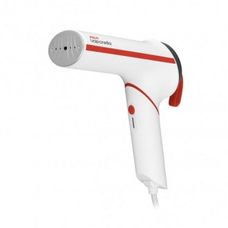 Polti PLEU0272 Vaporella Vertical Styler Steamer GSM50R, Power 800 W, White/Red