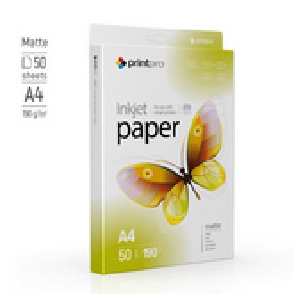 ColorWay PrintPro Matte Photo Paper, 190g/m, A4, 500pcs.