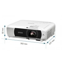 Epson EB-W55 WXGA 3LCD Projector/4000Lm/16:10/16000:1, White | Epson Epson EB-W55 WXGA 3LCD Projector/4000Lm/16:10/16000:1, White | Epson