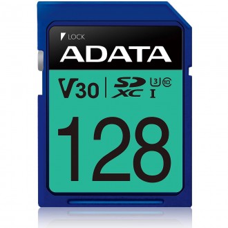 ADATA Premier Pro UHS-I SDXC 128 GB Flash memory class 10 ADATA Premier Pro UHS-I SDXC 128 GB Flash memory class 10