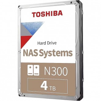 Toshiba N300 NAS Hard Drive 4TB (512MB)