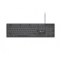 Natec Keyboard, Herring Glow, US, Backlit, Wired, White | Natec Natec Keyboard, Herring Glow, US, Backlit, Wired, White | Natec