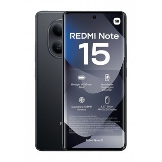 Xiaomi Redmi | Note 15 | Black | 6.77 Xiaomi Redmi | Note 15 | Black | 6.77
