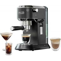 Delonghi Dedica Pump Espresso EC685.BK Pump pressure 15 bar Built-in milk frother Semi-automatic 1300 W Black/Stainless Steel Delonghi Dedica Pump Espresso EC685.BK Pump pressure 15 bar Built-in milk frother Semi-automatic 1300 W Black/Stainless Steel