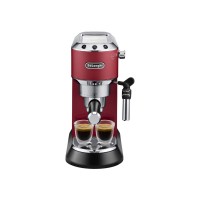 Delonghi | Dedica Espresso Coffee Maker | EC685.R | Pump pressure 15 bar | Built-in milk frother | Semi-automatic | 1300 W | Red Delonghi | Dedica Espresso Coffee Maker | EC685.R | Pump pressure 15 bar | Built-in milk frother | Semi-automatic | 1300 W | Red
