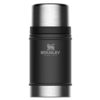 Stainless steel food thermos STANLEY CLASSIC, black, 0.7 L | Stanley Stainless steel food thermos STANLEY CLASSIC, black, 0.7 L | Stanley