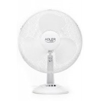 Adler | AD 7304 | Desk Fan | White | Diameter 40 cm | Number of speeds 3 | Oscillation | 45 W | No