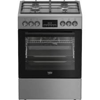 Beko FBMA61330GXDTN Cooker, Gas hob, Electric oven, Width 60 cm, Silver | BEKO Beko FBMA61330GXDTN Cooker, Gas hob, Electric oven, Width 60 cm, Silver | BEKO