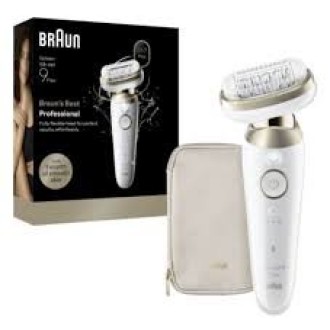 Braun Silk- pil 9 Flex SES9-011 3D Epilator, Wet & Dry, White/Gold | Braun Braun Silk- pil 9 Flex SES9-011 3D Epilator, Wet & Dry, White/Gold | Braun
