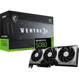 MSI GeForce RTX 5080 16G VENTUS 3X OC BLACK | MSI MSI GeForce RTX 5080 16G VENTUS 3X OC BLACK | MSI