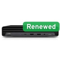HP Renewed | Grade B | EliteDesk 800 G6 Desktop Mini | Intel Core I5-10500T | 8GB | UHD Graphics 630 | 256 GB | WiFi | Windows 1 HP Renewed | Grade B | EliteDesk 800 G6 Desktop Mini | Intel Core I5-10500T | 8GB | UHD Graphics 630 | 256 GB | WiFi | Windows 1