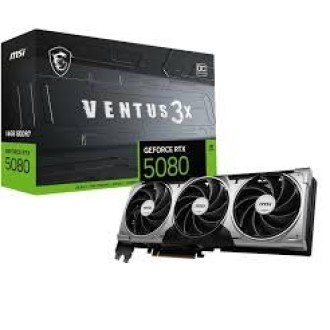 MSI GeForce RTX 5080 16G VENTUS 3X OC BLACK | MSI MSI GeForce RTX 5080 16G VENTUS 3X OC BLACK | MSI