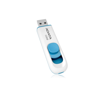 ADATA C008 64 GB, USB 2.0, White/Blue ADATA C008 64 GB, USB 2.0, White/Blue