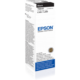 Epson T6641 Ink bottle 70ml Ink Cartridge, Black Epson T6641 Ink bottle 70ml Ink Cartridge, Black