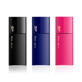 Silicon Power Blaze B05 64 GB, USB 3.0, Blue Silicon Power Blaze B05 64 GB, USB 3.0, Blue
