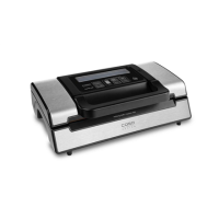 Caso Vacuum sealer FastVAC 500 Stainless steel/ black, 130 W, Included Foil rolls (1 piece 20 x 300 cm, 1 piece 28 x 300 cm) Caso Vacuum sealer FastVAC 500 Stainless steel/ black, 130 W, Included Foil rolls (1 piece 20 x 300 cm, 1 piece 28 x 300 cm)