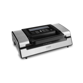 Caso Vacuum sealer FastVAC 500 Stainless steel/ black, 130 W, Included Foil rolls (1 piece 20 x 300 cm, 1 piece 28 x 300 cm)