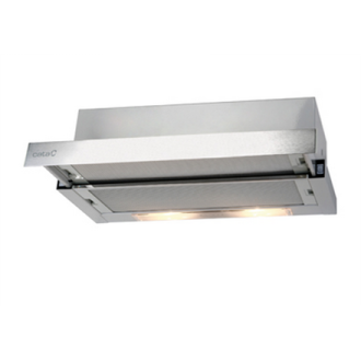 Hood CATA TF 2003 600 Duralum Mechanical panel, Width 60 cm, 340 m /h, Duralum, Energy efficiency class C, 57 dB, Built-in teles