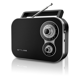 Muse M-051R Black, 2-band portable radio, Muse M-051R Black, 2-band portable radio,