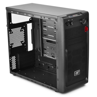 Deepcool Smarter USB 3.0 x1, USB 2.0 x 1, Mic x1, Spk x1, Black, Micro ATX, Power supply included No Deepcool Smarter USB 3.0 x1, USB 2.0 x 1, Mic x1, Spk x1, Black, Micro ATX, Power supply included No