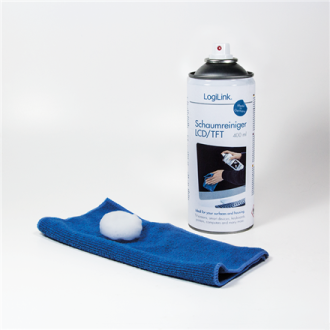 Logilink RP0012 Foam Cleaner for LCD / TFT screens, 400 ml Logilink RP0012 Foam Cleaner for LCD / TFT screens, 400 ml