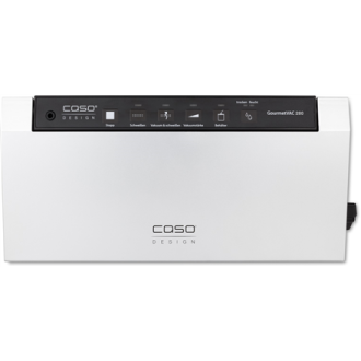 Caso Vacuum sealer GourmetVAC 280 Automatic, Silver, 130 W, Incl. container function for use with CASO vacuum containers. Incl. Caso Vacuum sealer GourmetVAC 280 Automatic, Silver, 130 W, Incl. container function for use with CASO vacuum containers. Incl.