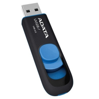 ADATA UV128 64 GB, USB 3.0, Black/Blue ADATA UV128 64 GB, USB 3.0, Black/Blue