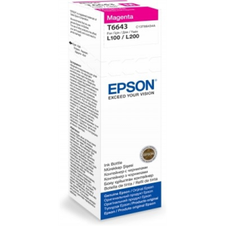 Epson T6643 Ink bottle 70ml Ink Cartridge, Magenta Epson T6643 Ink bottle 70ml Ink Cartridge, Magenta