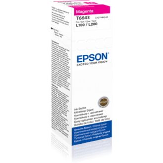 Epson T6643 Ink bottle 70ml Ink Cartridge, Magenta Epson T6643 Ink bottle 70ml Ink Cartridge, Magenta