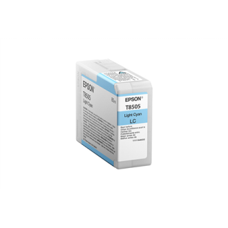 Epson T8505 Ink Cartridge, Light Cyan Epson T8505 Ink Cartridge, Light Cyan