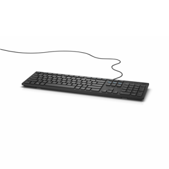 Dell KB216 Standard, Wired, Keyboard layout Russian, Black, Russian, Numeric keypad, 503 g
