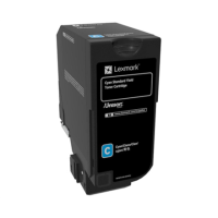 Lexmark CS72x Cyan Standard Yield Toner Cartridge Lexmark 74C0S20 7000 pages Lexmark CS72x Cyan Standard Yield Toner Cartridge Lexmark 74C0S20 7000 pages