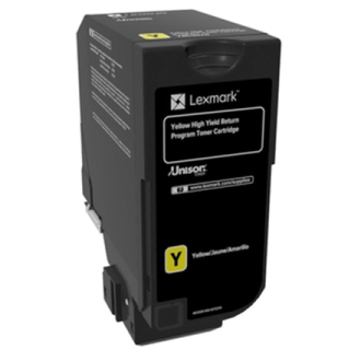 Lexmark Genuine High Capacity Yellow Return Programme 84C2HY0 Toner Cartridge Lexmark Lexmark Genuine High Capacity Yellow Return Programme 84C2HY0 Toner Cartridge Lexmark