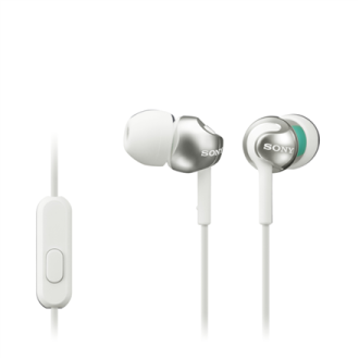 Sony In-ear Headphones EX series, White Sony MDR-EX110AP In-ear, White Sony In-ear Headphones EX series, White Sony MDR-EX110AP In-ear, White