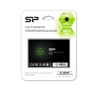 Silicon Power S56 120 GB, SSD form factor 2.5 Silicon Power S56 120 GB, SSD form factor 2.5