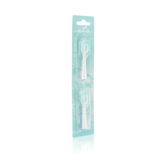 ETA Toothbrush replacement for ETA0709 White, Number of brush heads included 2