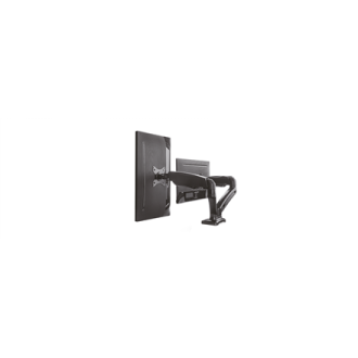 ICY BOX IB-MS304-T, Monitor stand with desk mounted base, for two screens, size up to 27'' ICY BOX IB-MS304-T, Monitor stand with desk mounted base, for two screens, size up to 27''
