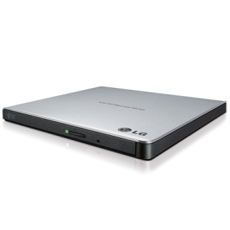 H.L Data Storage Ultra Slim Portable DVD-Writer GP57ES40 Interface USB 2.0, DVD R/RW, CD read speed 24 x, CD write speed 24 x, S H.L Data Storage Ultra Slim Portable DVD-Writer GP57ES40 Interface USB 2.0, DVD R/RW, CD read speed 24 x, CD write speed 24 x, S